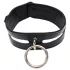 Rouge - echter Lederhalsband (schwarz)
