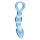 Clarity Utopian Mystique - geripptes Glas-Anal­dildo (transparent)