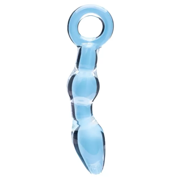 Clarity Utopian Mystique - geripptes Glas-Anal­dildo (transparent)
