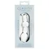 Clarity Utopian Mystique - geripptes Glas-Anal­dildo (transparent)
