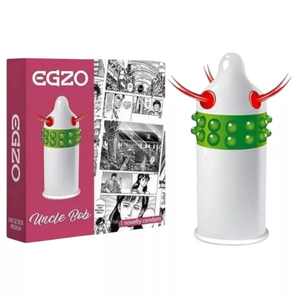 Egzo Uncle Bob – Stacheliges Tentakel-Kondom (1 Stück)