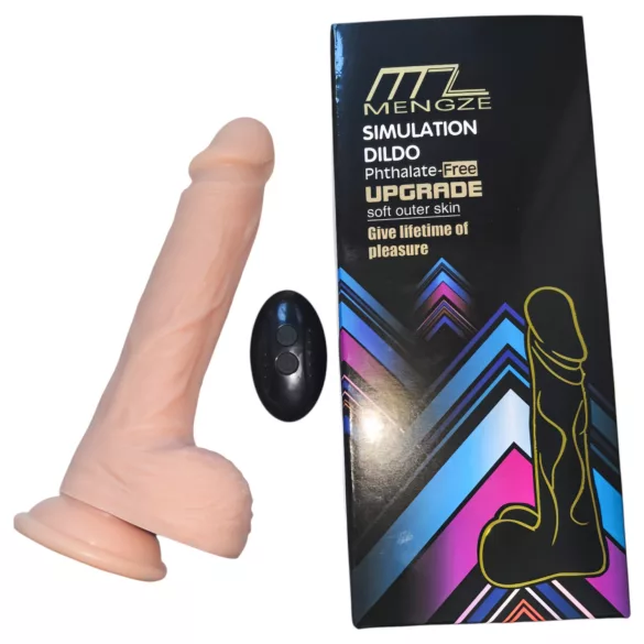 Lonely Swinging - Akku‑betriebener, kabelloser Rotationsvibrator (natur)