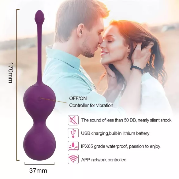 Lonely Winni - App-gesteuertes Vibro-Ei (Pink)