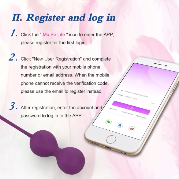 Lonely Winni - App-gesteuertes Vibro-Ei (Pink)