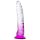 Einsame Lanze - Haftdildo (lila-transparent)