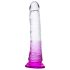 Einsame Lanze - Haftdildo (lila-transparent)