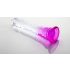 Einsame Lanze - Haftdildo (lila-transparent)