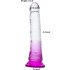 Einsame Lanze - Haftdildo (lila-transparent)
