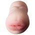 Lonely 2in1 - Masturbator mit künstlicher Vagina und Mund (natur)