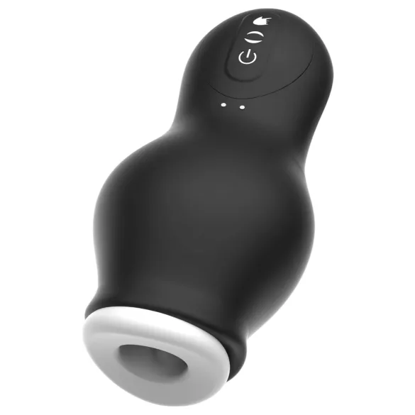 Lonely My-Dragon - Akku Saug-Vibrationsmasturbator (schwarz)