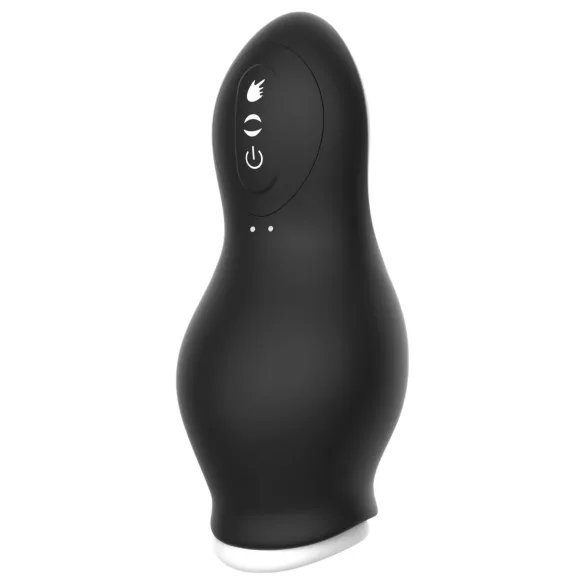 Lonely My-Dragon - Akku Saug-Vibrationsmasturbator (schwarz)