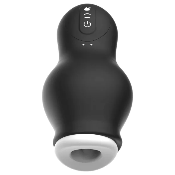 Lonely My-Dragon - Akku Saug-Vibrationsmasturbator (schwarz)