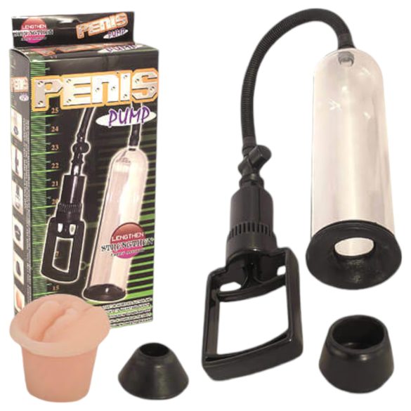 Einsamkeit adé: Penispumpe Set (3-teilig)