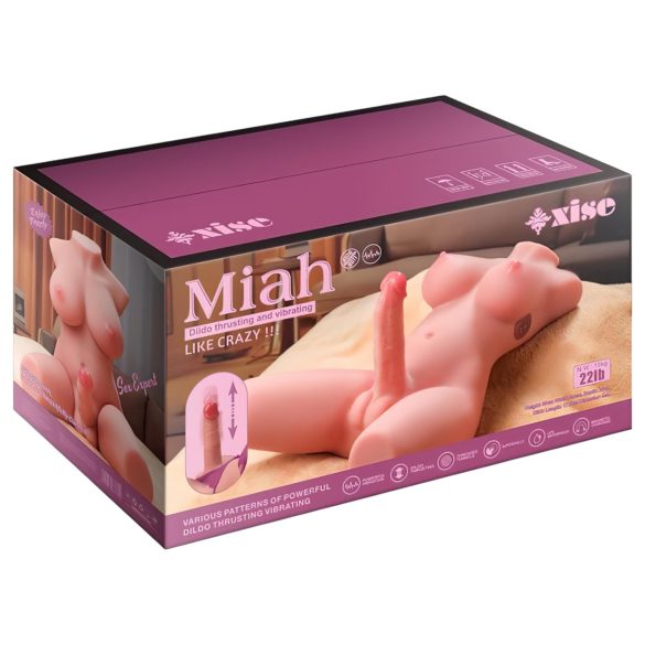 XISE Miah Lady Boy - Vibratorischer Torso mit Stoßfunktion