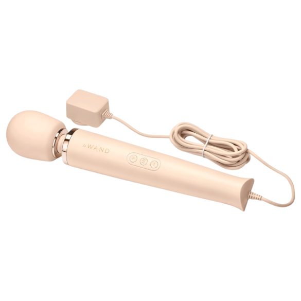 le Wand - exklusiver, elektrischer Massage-Vibrator (beige)