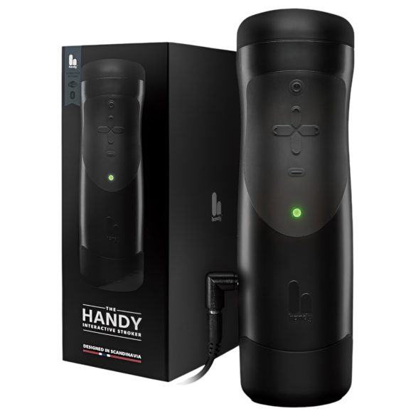 The Handy 1.1 - Intelligenter VR-Masturbator (schwarz)