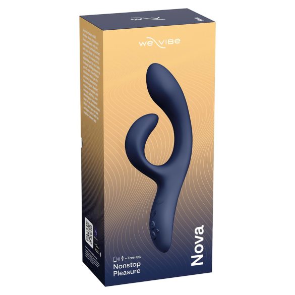 We-Vibe Nova 2 - wiederaufladbarer, intelligenter Vibrator mit Klitorisarm (blau)