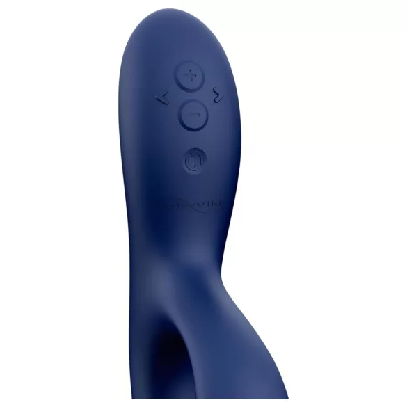 We-Vibe Nova 2 - App-gesteuerter flexibler Vibrator mit Klitorisstimulator (blau)