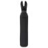 Happyrabbit Bullet - Akku-Auflegevibrator mit Häschen (schwarz)