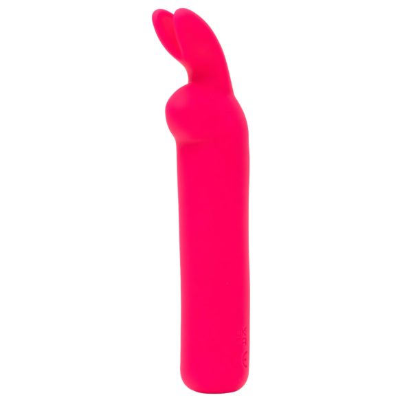 Happyrabbit Bullet - wiederaufladbarer, häschenförmiger Stabvibrator (pink)
