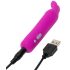 Happyrabbit Bullet - Wiederaufladbarer Hasenstab-Vibrator (Lila)