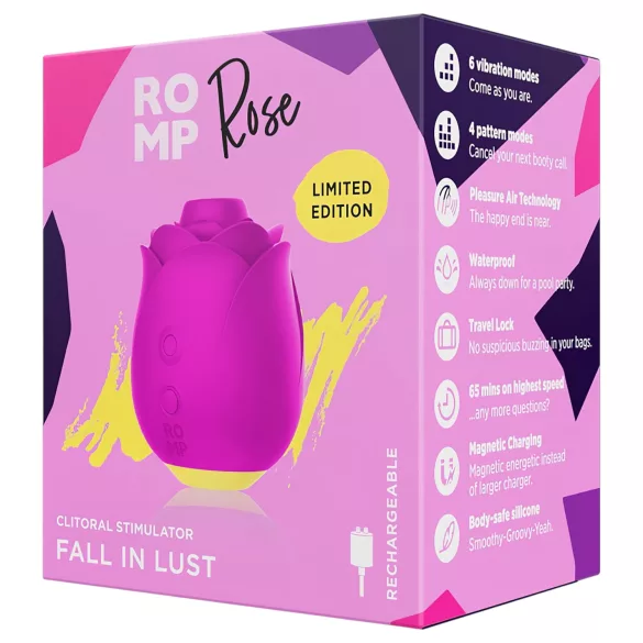 ROMP Rose - pulsierende Rosen-Vibrator (pink)