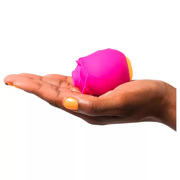 ROMP Rose - pulsierende Rosen-Vibrator (pink)