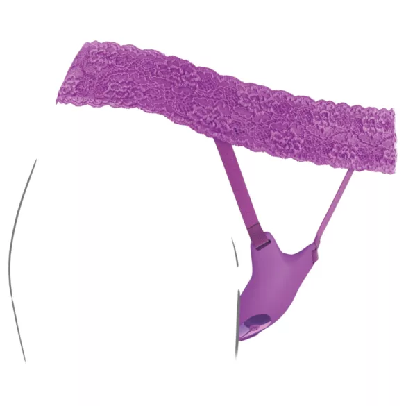 Pipedream Fantasy For Her - tragbarer Vibrator mit integriertem G-Punkt (lila)