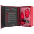b-vibe heart - Wiederaufladbarer Analvibrator mit Fernbedienung (rot)