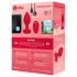 b-vibe heart - Wiederaufladbarer Analvibrator mit Fernbedienung (rot)