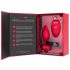 b-vibe Herz - Akku Funk Anusvibrator (rot)