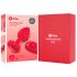b-vibe Herz - Akku Funk Anusvibrator (rot)
