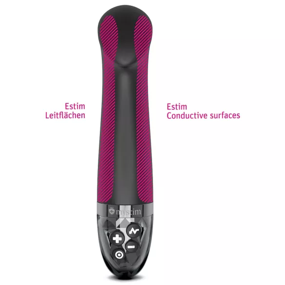 mystim Right on Ron E-Stim - Elektro G-Punkt Vibrator (schwarz)
