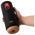 WYNE 07 - Aufladbarer Vibro-Saug-Masturbator (schwarz)