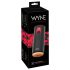 WYNE 07 - Aufladbarer Vibro-Saug-Masturbator (schwarz)