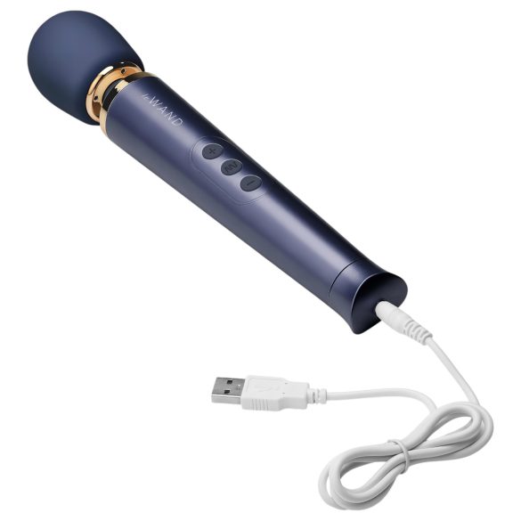 Le Wand Petite - Exklusiver Akku-Massagevibrator (Blau)