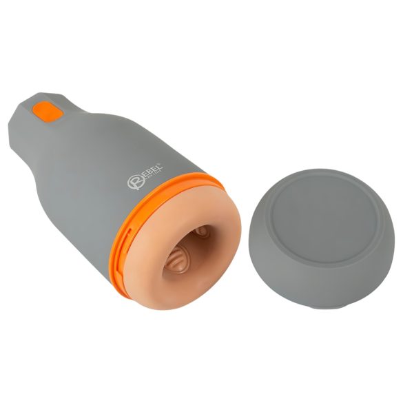 Rebel - Wasserdichter Masturbator (Neutral-Grau)