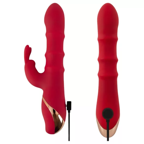 You2Toys Rabbit - Beweglicher Ringvibrator (Rot)