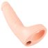 Realistixxx Double Lover - Analdildo zum Anschnallen (Schwarz)