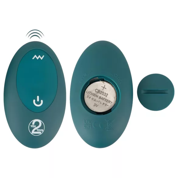 Couples Choice - 3in1 flexibler Vibrator (türkis)