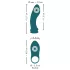 Couples Choice - 3in1 flexibler Vibrator (türkis)