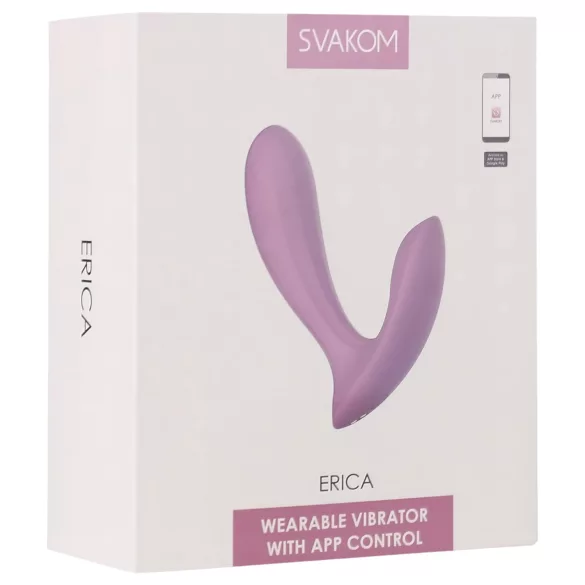 Svakom Erica - Intelligenter tragbarer Vibrator - (pink)