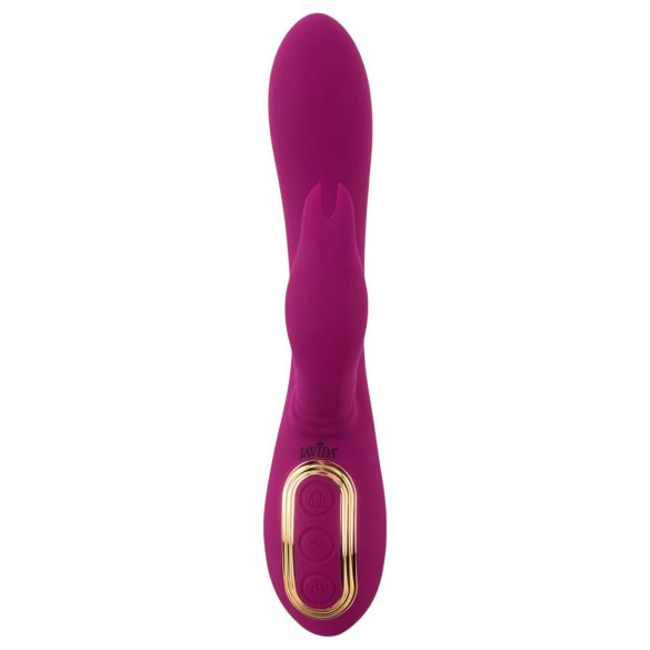 Javida - 3in1 Perlen-Rotation Vibrator (lila)