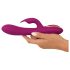 Javida - 3in1 Perlen-Rotation Vibrator (lila)
