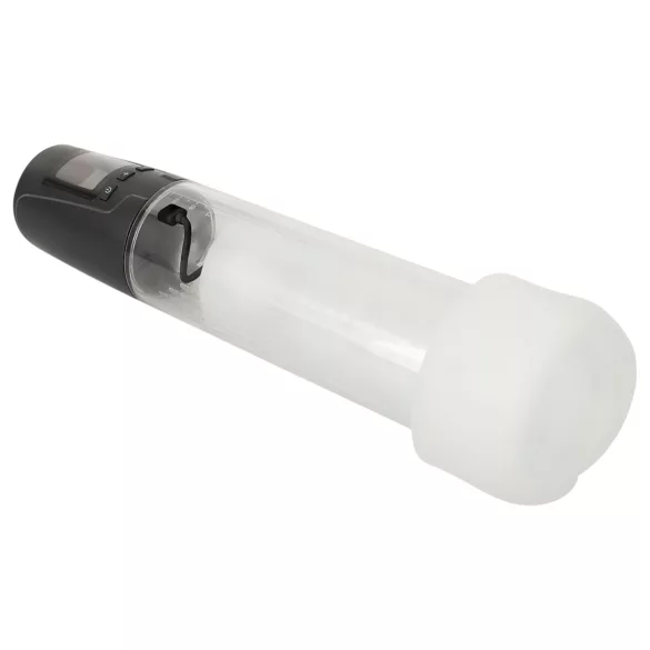 Mister Boner - Akku-betriebene, automatische Penispumpe (schwarz-transparent)