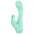 Cuties Mini 4 - Akku, wasserdichter Hasenvibrator (grün)