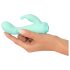 Cuties Mini 4 - Akku, wasserdichter Bunny-Vibrator (Grün)