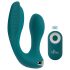 Freihand-Vergnügen - aufsetzbarer Vibrator (türkis)
