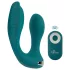 Freihand-Vergnügen - aufsetzbarer Vibrator (türkis)