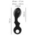 Eternal - Aufblasbarer G-Punkt Vibrator (schwarz)